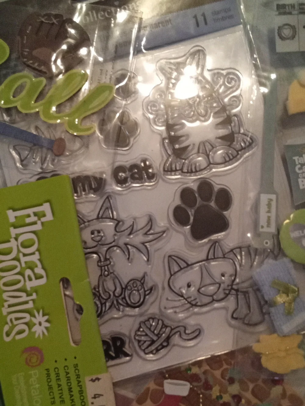 Stickers N Such Assorted Baby Party Embellishments Packs Scrapbooking Crafts
